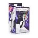 XR Brands LED Plug średni - aluminiowy korek z wielokolorowym światłem