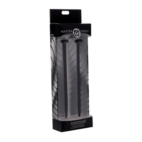 XR Brands Master Series zestaw dźwiękow silikonowych śruba i gwoźdź