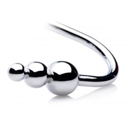 XR Brands Meat Hook model z kulkami - stalowy hak z pierścieniem