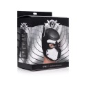XR Brands Neoprene Puppy Hood elastyczna maska neoprenowa czarna