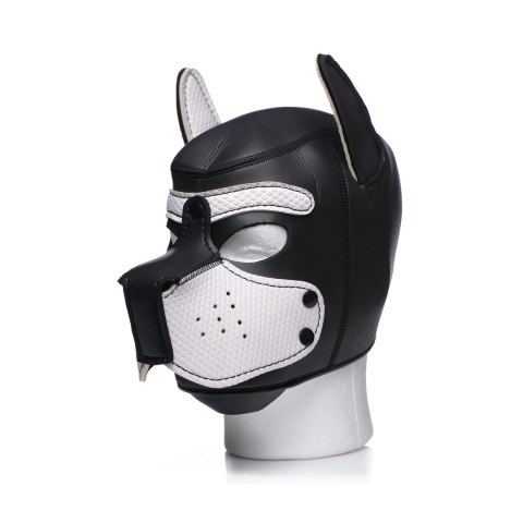 XR Brands Neoprene Puppy Hood elastyczna maska neoprenowa czarna