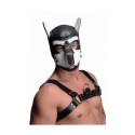 XR Brands Neoprene Puppy Hood elastyczna maska neoprenowa czarna