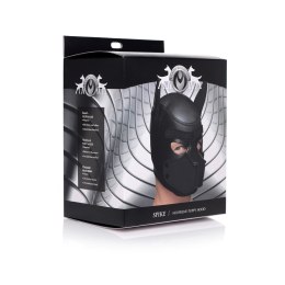 XR Brands Neoprene Puppy Hood - regulowana maska neoprenowa czarna