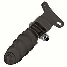 XR Brands - Wibrująca nakładka na palce, wodoodporna, czarna