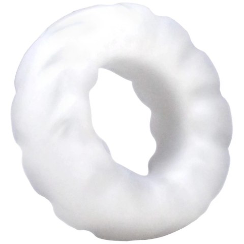 Doc Johnson Fat Tire pierścień silikonowy anatomiczny czarny