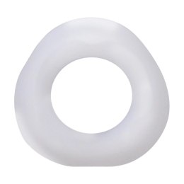 Doc Johnson Master - elastyczny pierścień silikonowy, gruby, czarny