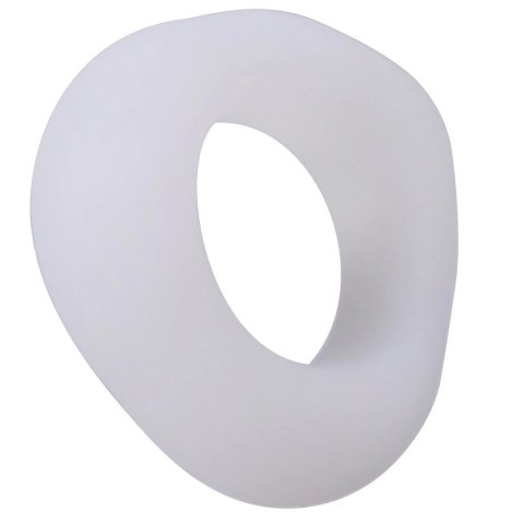 Doc Johnson Master - elastyczny pierścień silikonowy, gruby, czarny