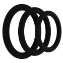 Doc Johnson The Gasket Zestaw 3 silikonowych pierścieni rozciągliwych