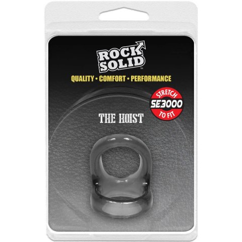 Doc Johnson The Hoist podwojny pierścień silikonowy TPE, elastyczny