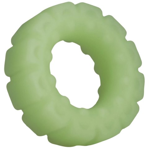 Doc Johnson The Tire - silikonowy pierścień, świecący w ciemności