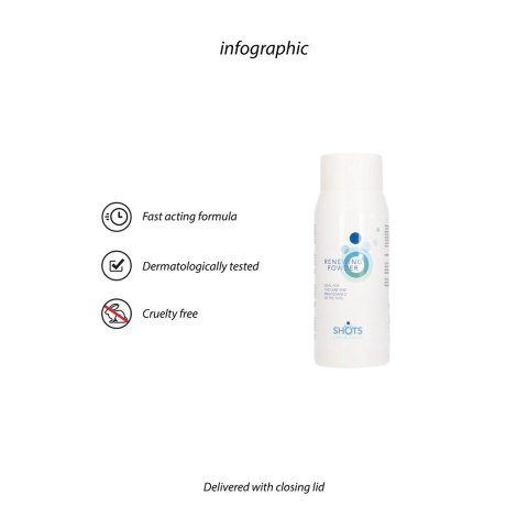 Pudrowy proszek pielęgnacyjny 100g do produktow TPE - odświeżający