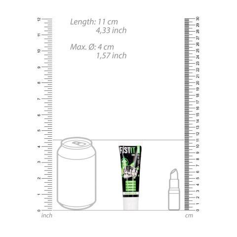Shots Fist It Lubrykant wodny z CBD 25 ml, beztłuszczowy, neutralny
