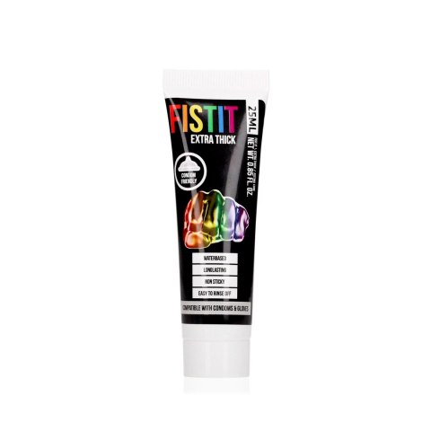 Shots Fist It Żel intymny gęsty wodny tęczowy 25 ml