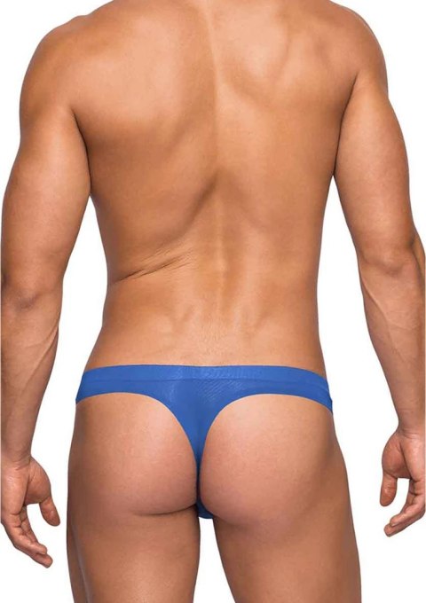 Male Power Seamless Sleek Stringi bezszwowe S/M czarne