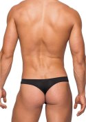 Male Power Seamless Sleek stringi bezszwowe S/M czarne
