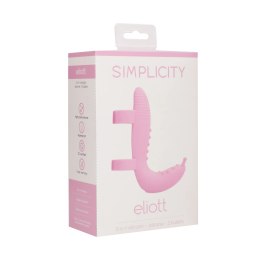 Simplicity Eliott - silikonowy zestaw intymny 3w1 z dwoma wibratorami