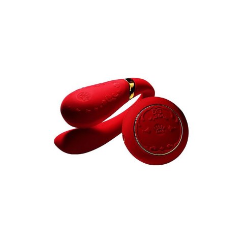 ZALO Fanfan - Masażer dla par, Bluetooth, 8 trybow, silikon fioletowy