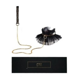 Zalo Obroża i smycz z eleganckim wykończeniem, 100 cm