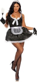 Fiore Hosiery Kostium French Maid komplet z akcesoriami S/M