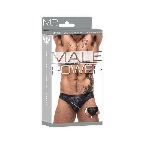 Male Power Bikini XL z zamkiem, połprzezroczysty, wzor abstrakcyjny