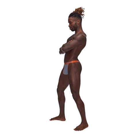 Male Power Casanova Uplift Micro L/XL - stringi z satynowym pasem