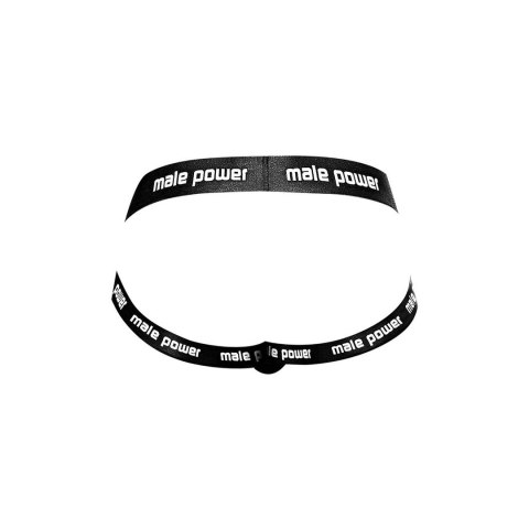 Male Power Helmet SM - stylowe majtki typu jock z funkcjonalnym zatrzaskiem