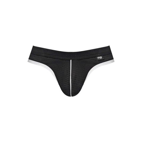 Male Power Sport Mesh stringi siateczkowe S/M czarne oddychające