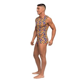 Male Power Pride Fest Koszulka Fitness XL Tęczowa Lekka