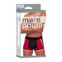 Male Power Szorty Retro XL - bawełna z dodatkiem spandexu, czarne