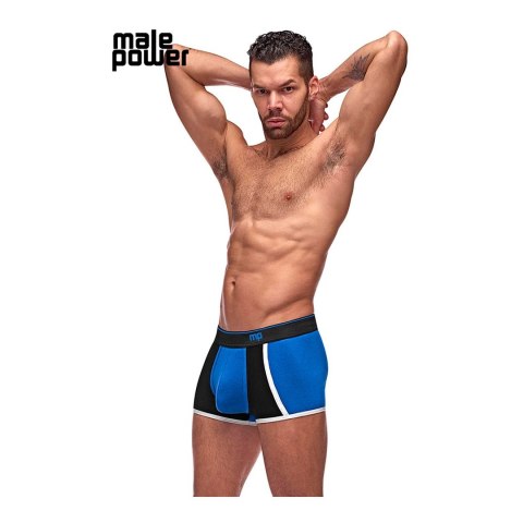 Male Power Szorty Retro XL czarne - bawełna z dodatkiem spandexu