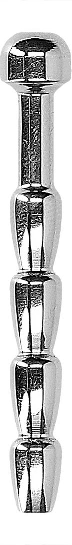 Ouch! by Shots Sonda intymna żebrowana śruba 0.2/6 mm stalowa