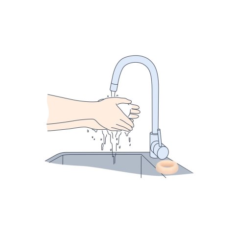 S-Line by Shots - Mydło z pierścieniem praktycznym, transparentne