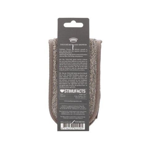 Touche Mini Back Strap pasek do pielęgnacji plecow konopie węgiel