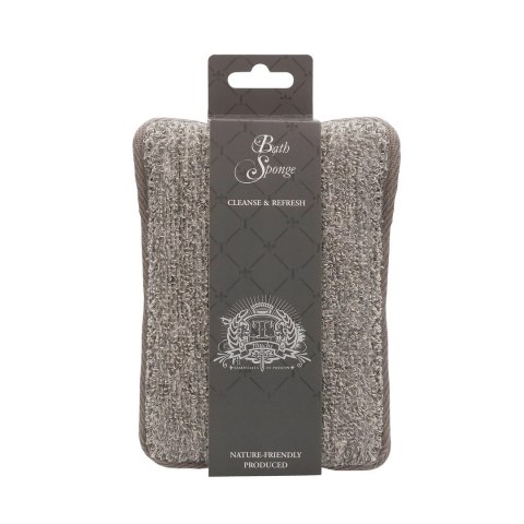 Touche by Shots gąbka kąpielowa prostokątna z włoknem konopnym i węglem