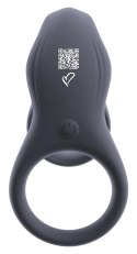 Beau coeur Vylor RC - silikonowy system intymny z pilotem, 2 silniki, czarny