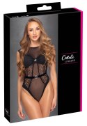 Cottelli Lingerie Body L/XL z koronką i ozdobnymi kryształkami