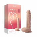 HoneyPlayBox Paxton - Anatomiczny model obrotowo-wibrujący 21,9 cm z mocowaniem