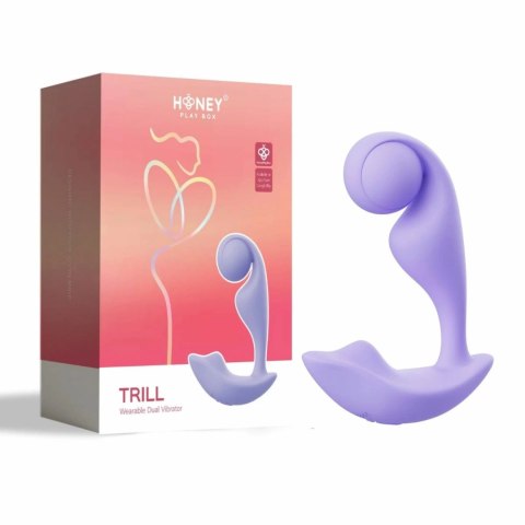 HoneyPlayBox Trill Wearable Wibrujący System z Czujnikiem Nacisku Fioletowy