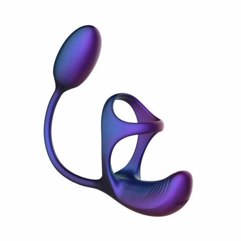Hueman Halo Orbit - Fioletowy pierścień intymny z funkcją wibracji