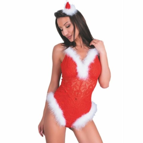 LivCo Corsetti Fashion Body świąteczne Naughty Santa LC 90706 S/M