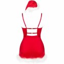 Livco Corsetti Agathe komplet świąteczny L/XL: koszulka, stringi, czapka