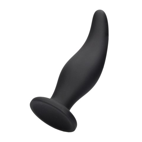 Ouch! Curve silikonowy korek z przyssawką - anatomiczny kształt