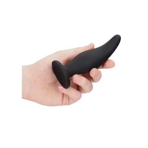 Ouch! Curve silikonowy korek z przyssawką - anatomiczny kształt