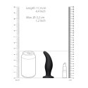 Ouch! Curve silikonowy korek z przyssawką - anatomiczny kształt