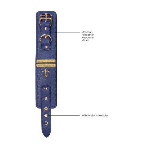 Shots Ouch! Mankiety na kostki Sailor Theme - regulowane, wytrzymałe