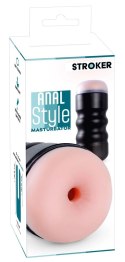 Stroker Anal Style - maszyna intymna z teksturą tunelu, 16,8 cm