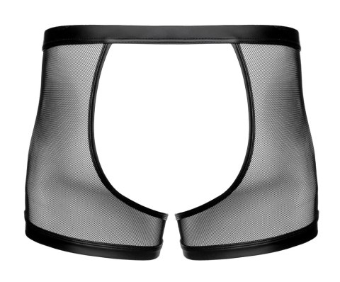 Svenjoyment Men's Jock 3XL - siateczkowe bokserki z wetlook i dodatkiem metalu