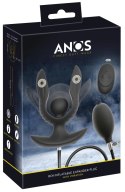 ANOS RC Inflatable Expander Plug - model z funkcją wibracji i pompką
