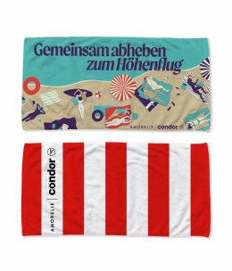 Amorelie Condor - ręcznik szybkoschnący z mikrofibry, szary