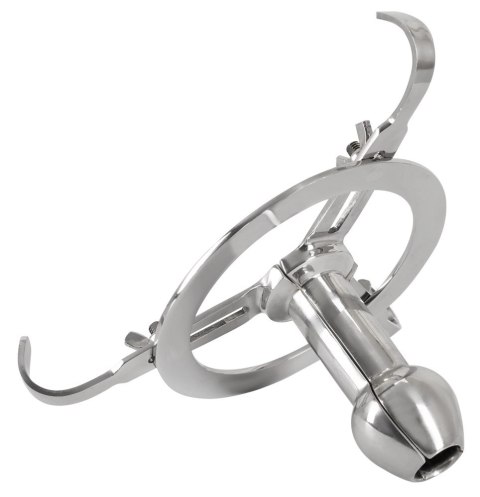 Fetish Collection Anal Deluxe - stalowy ekspander regulowany, 12,5 cm